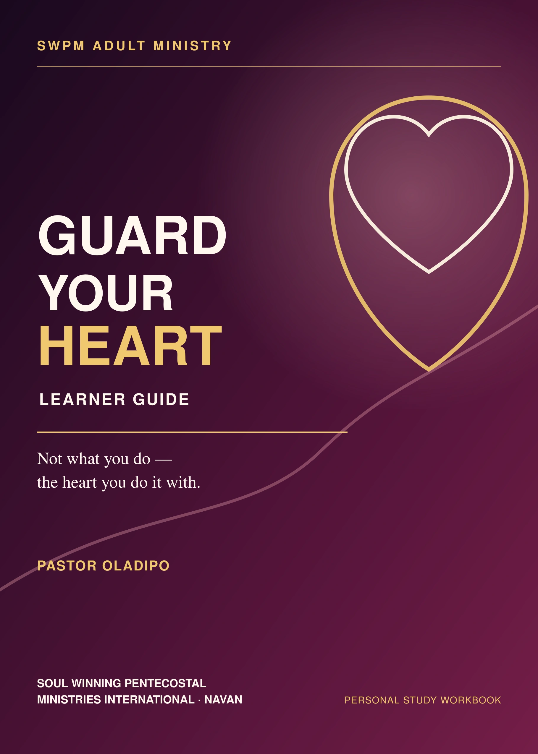 Guard Your Heart learner guide cover