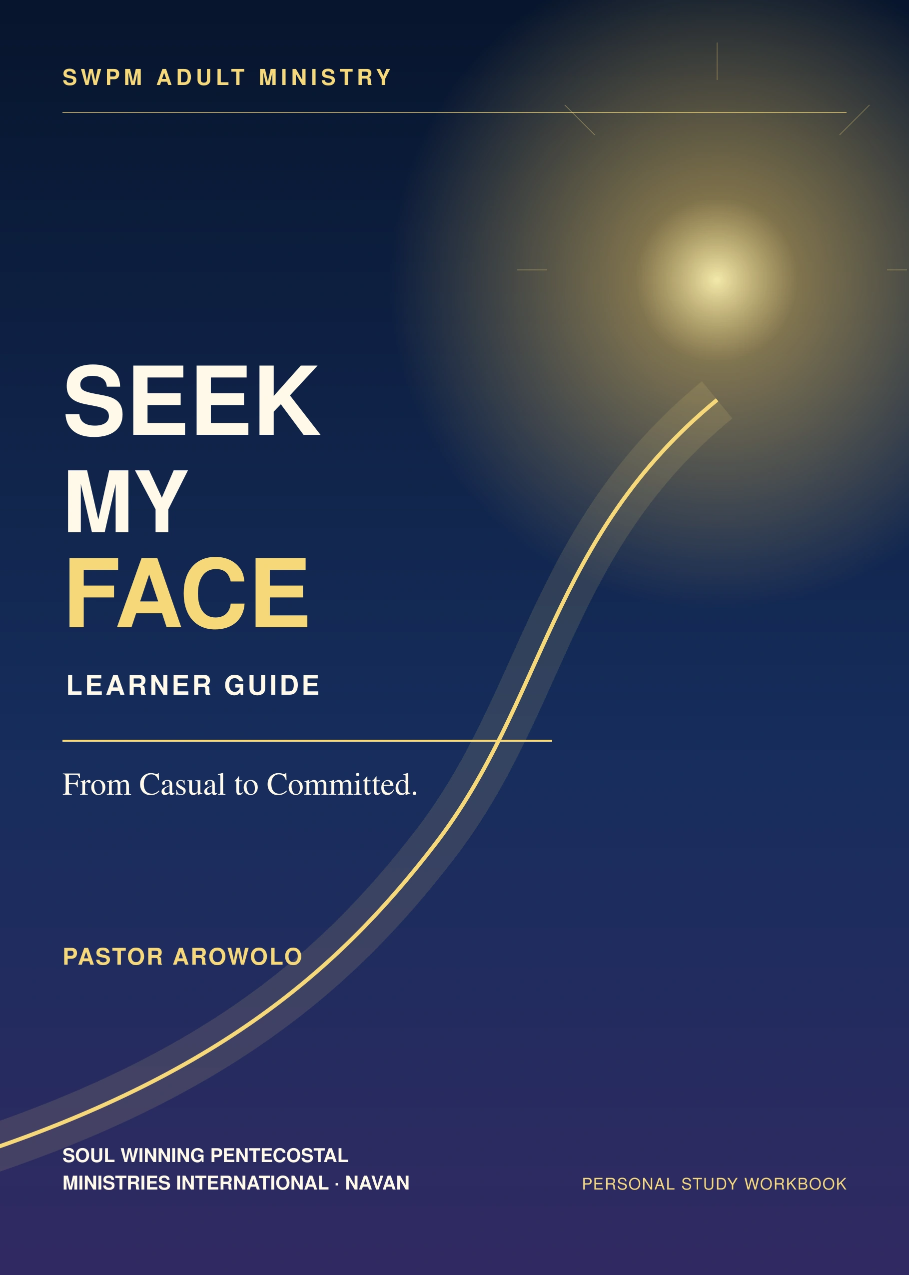 Seek My Face learner guide cover